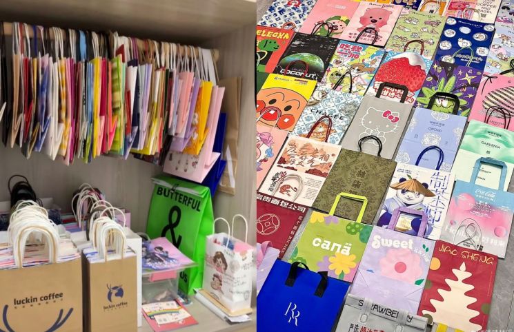 이걸 누가 살까 했는데 '현대판 우표 수집'…젊은이들 푹 빠진 '컵 홀더·종이백'