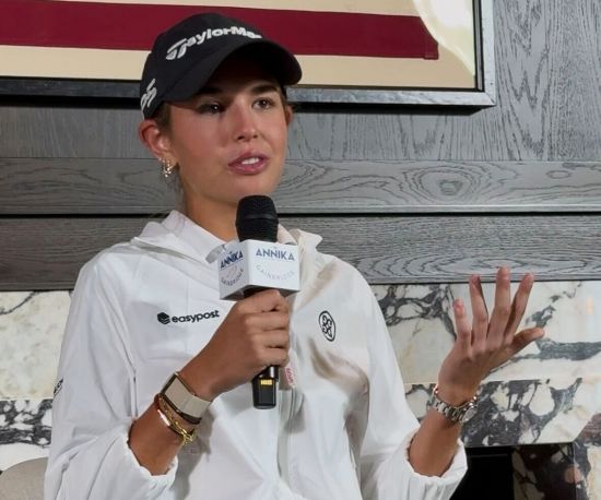 트럼프 미국 대통령 손녀 카이 "긴장하지 말라고 하셨어요"