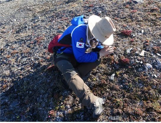 Installation of the Sirius Passet Camp in northern Greenland and on-site survey activities. Provided by the Polar Research Institute