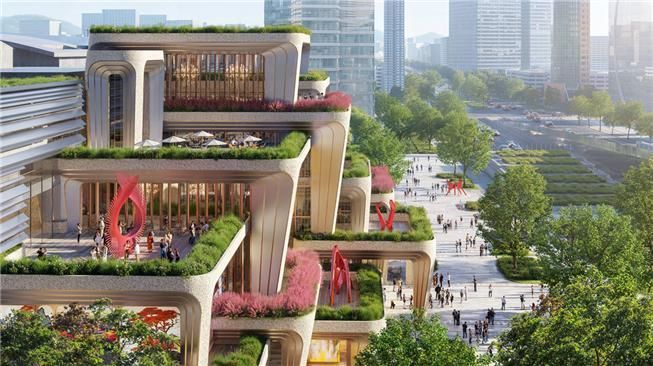 코엑스 전면부 조감도. 서울시