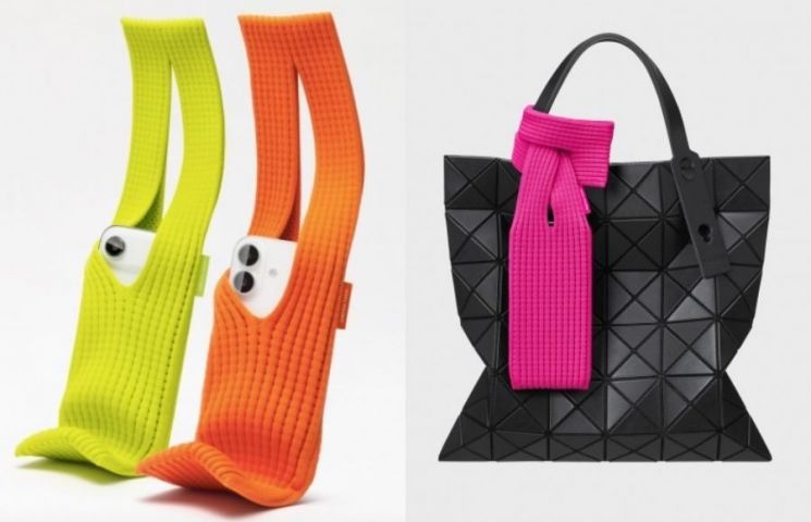 애플이 일본 디자이너 브랜드 이세이 미야케와 협업해 선보인 ‘아이폰 포켓’. 애플 홈페이지