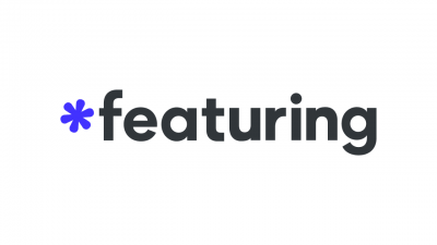 피처링 로고. 피처링