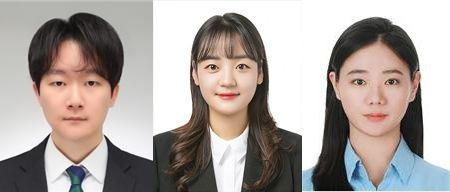 (왼쪽부터)이석주 한국에너지공과대학교 교수, 김소희 연구원, 김가현 연구원.