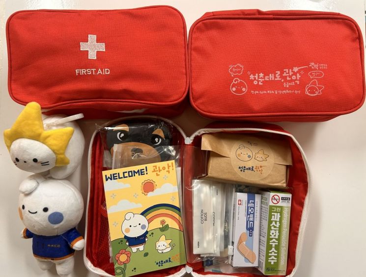 관악구에서 제공하는 1인 가구 전입 청년 웰컴키트. 관악구 제공.