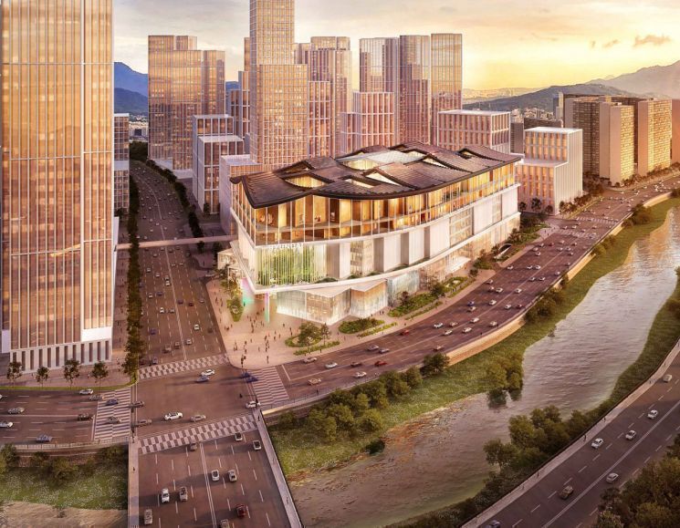 '더현대 광주' 조감도. 광주시 제공