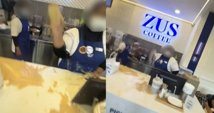 고객이 음료 던지자 받아 던진 직원…대형 프랜차이즈 '난동' 