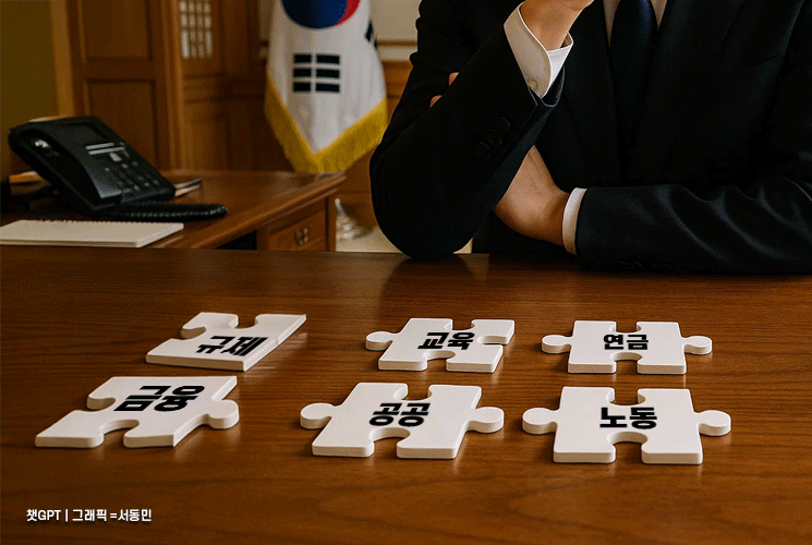 대통령실, '6대 부문' 구조개혁 발표…"불필요한 공기관 임원 정리"