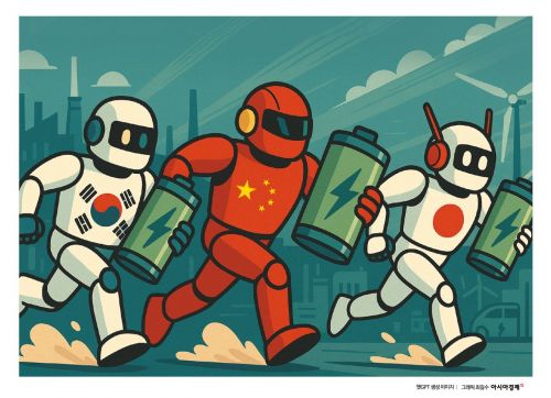 K배터리 전기차 점유율 3.5%P 하락…삼성SDI는 2계단↓