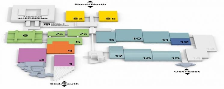 Exhibition Hall Layout. Provided by Gangwon Province