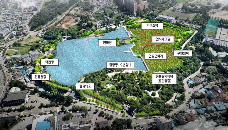 사업 조감도. 전주시 제공