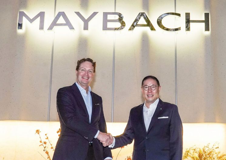 HS Hyosung Vice Chairman Ho Hyunsang Discusses Business Cooperation Strategies with Mercedes-Benz Chairman