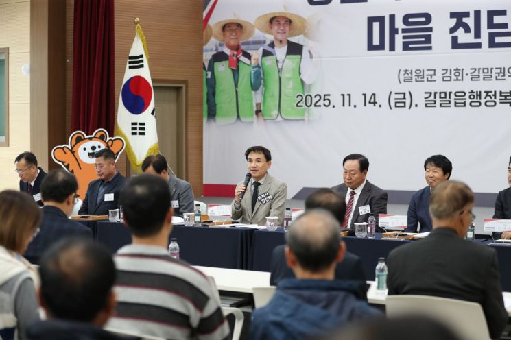 김진태 지사 "철원은 가장 일 잘하는 곳…규제 벽 허물고 SOC 확충"