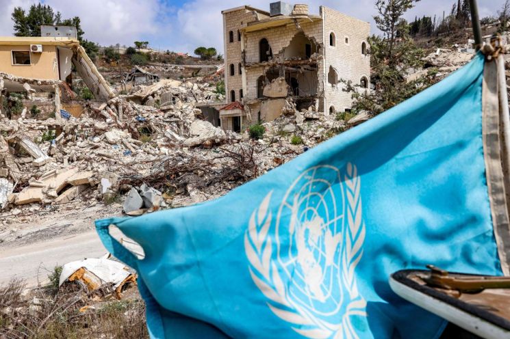 레바논 유엔평화유지군. AFP연합뉴스