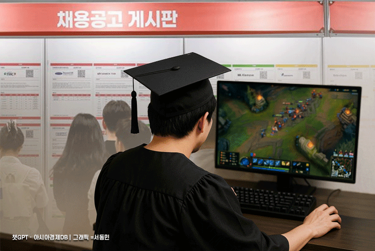 '명문대 나와 석·박사까지 땄는데 놀아요'…고학력 청년 백수 13개월 만에 최다