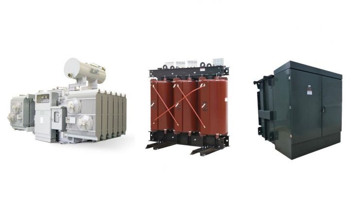 북미 데이터센터에 납품되는 LS일렉트릭 배전유입변압기, 배전몰드변압기, 배전패드변압기. LS일렉트릭