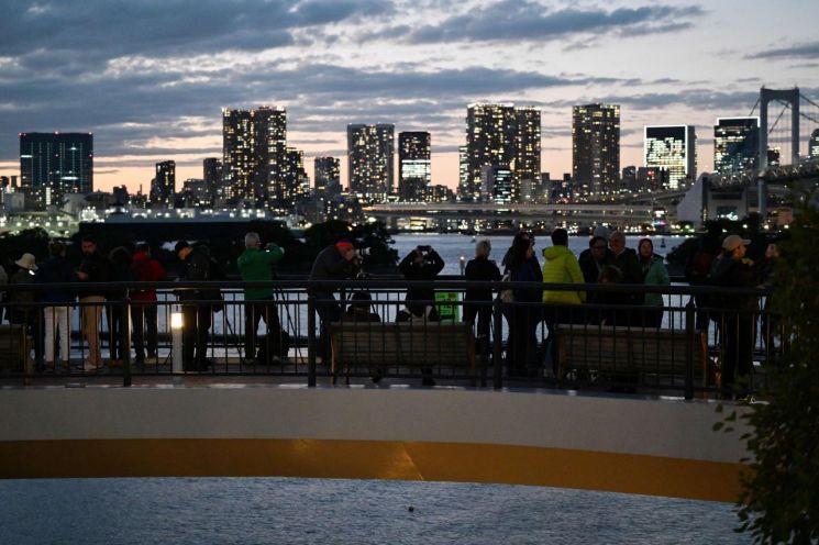 일본 도쿄 도심의 모습. AFP연합뉴스