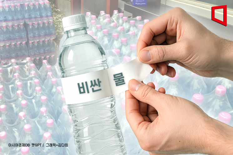 같은 물인데 왜 비싼가 했더니… 생수 시장 '라벨의 함정'