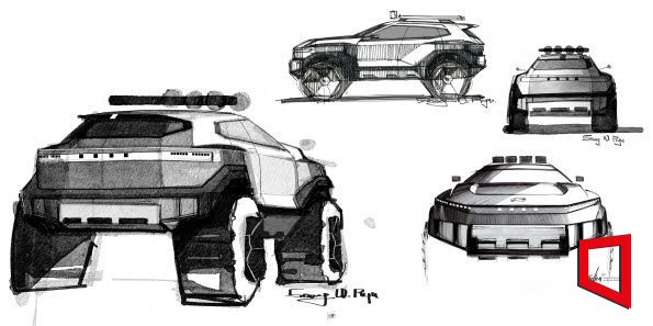 Off-road concept car 'Crater'. Hyundai Motor Company