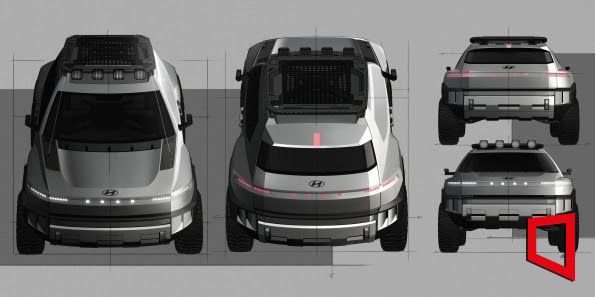 Off-road concept car 'Crater'. Hyundai Motor Company