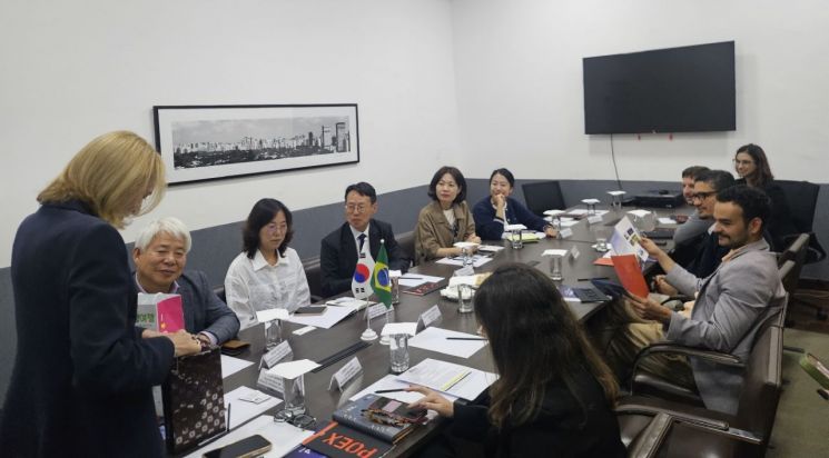 상파울루시 안젤라 간드라(Angela Gara) 국제협력부 서기관 외 국제행사 관련 부서 관계자 간담회.