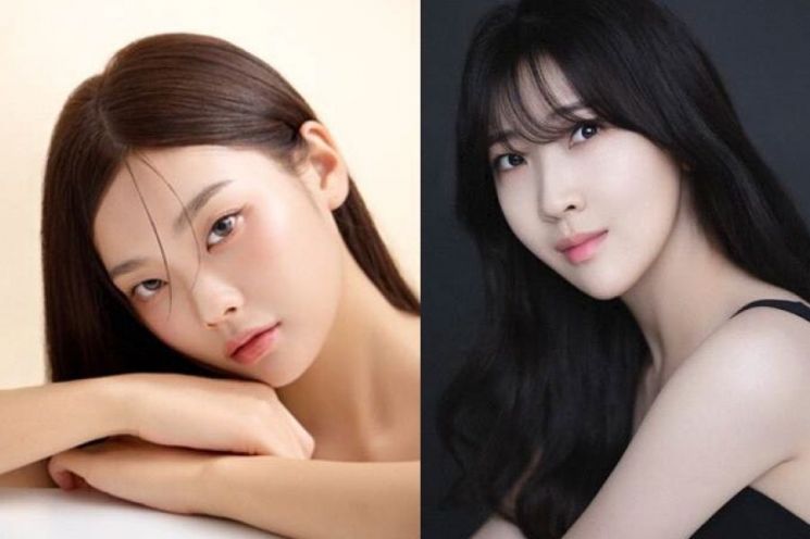 왼쪽부터 연예인 야구 시구자로 나서는 모델 최민아, 뮤지컬 배우 이지호. 한스타미디어