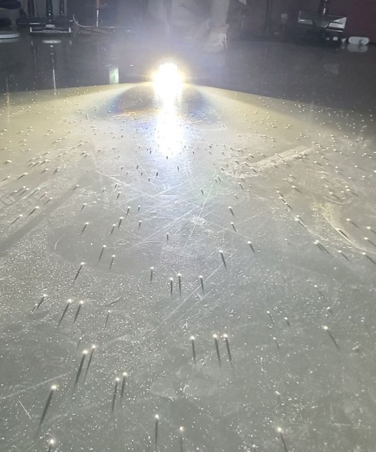 그로브텍이 개발한 무선청소기 V-SCAN시리즈 제품에 포착된 먼지.