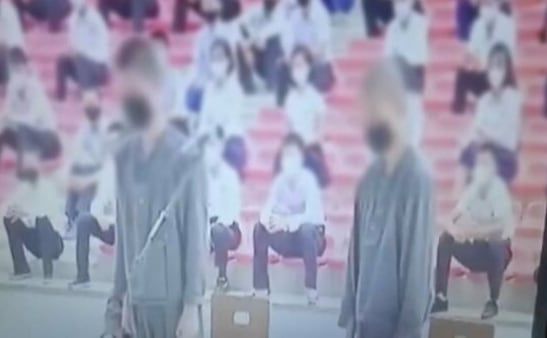 북한의 공개 처형 장면. 본문과 직접적인 관계 없음. TBS