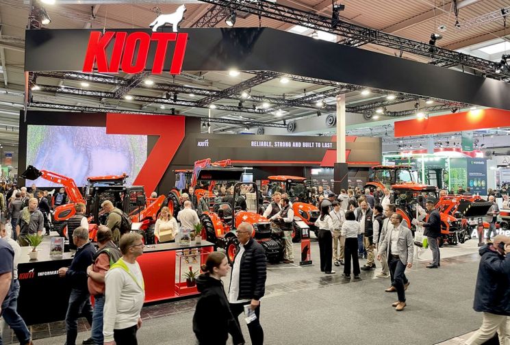 독일 하노버서 주목  'K-농기계'…유럽 공략 본격화