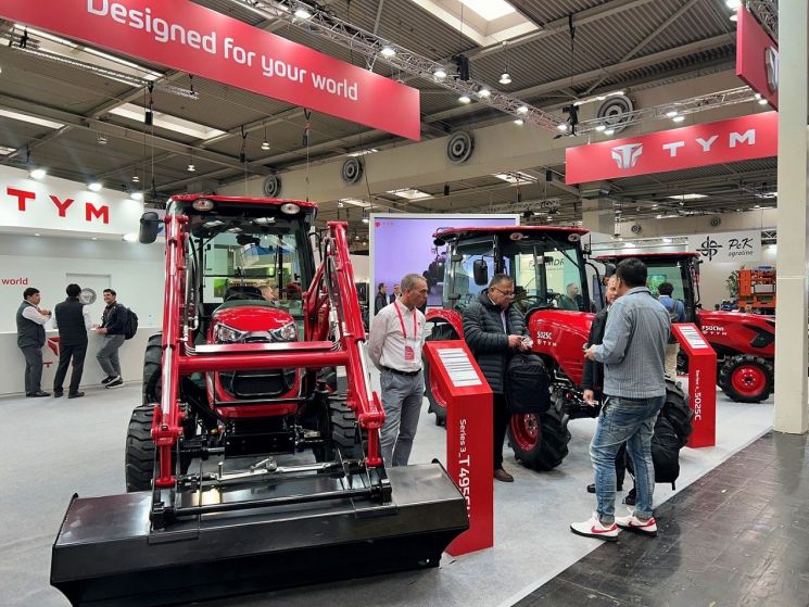 독일 하노버서 주목  'K-농기계'…유럽 공략 본격화