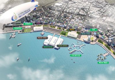 해조류박람회장 조감도. 전남도 제공