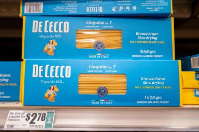 이탈리아산 파스타. AFP연합뉴스