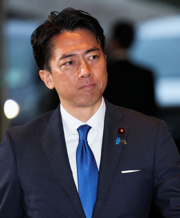 고이즈미 신지로 일본 방위상. 로이터연합뉴스