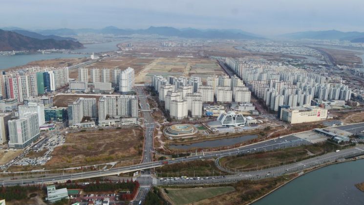 부산진해경제자유구역 명지국제신도시.