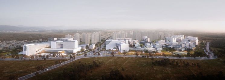 메디컬클러스터 조감도. 파주시 제공