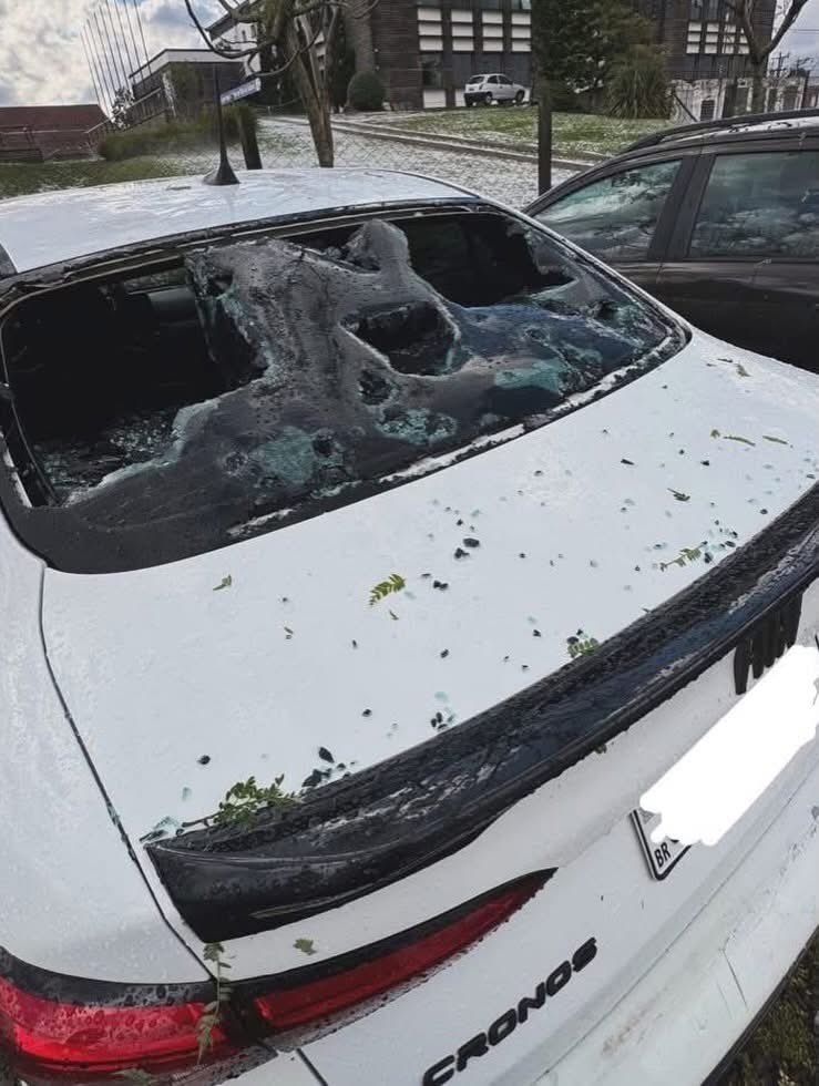 Baseball-Sized Hail Strikes Suddenly in Brazil: 152 Hospitalized and Schools Closed