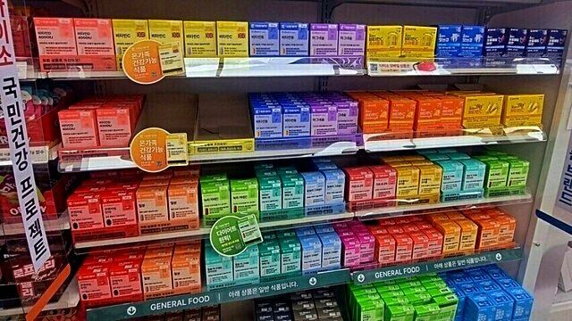 다이소에서 판매 중인 대웅제약 등의 영양제. 엑스(X·옛 트위터)