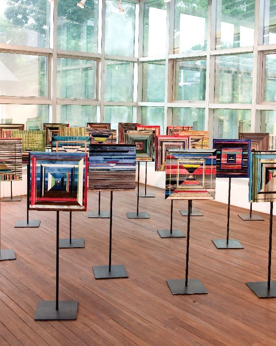 회고전 '신상호: 무한변주' 전시 내부 전경. 국립현대미술관 제공