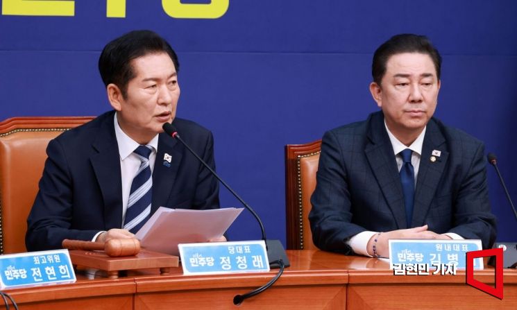 [포토] 정청래 "추경호, 尹지시로 표결 방해했다면 국힘도 해산 대상"