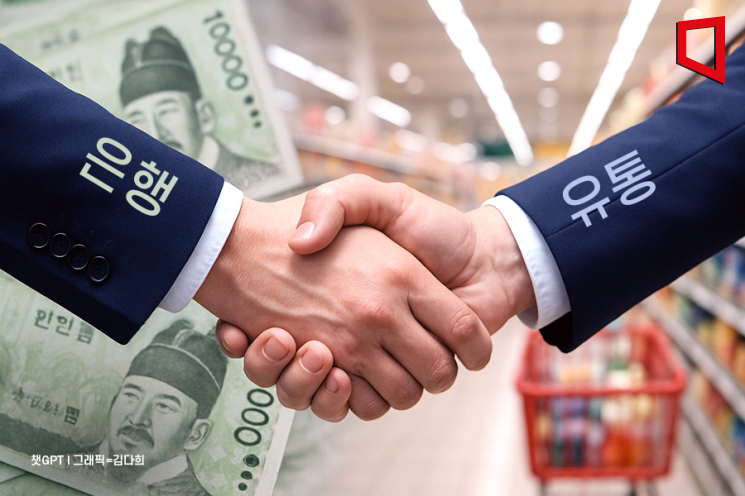 [1mm금융톡] 은행x유통 합종연횡... 은행권 유통업체들과 손잡는 까닭 - 뉴스 썸네일 이미지