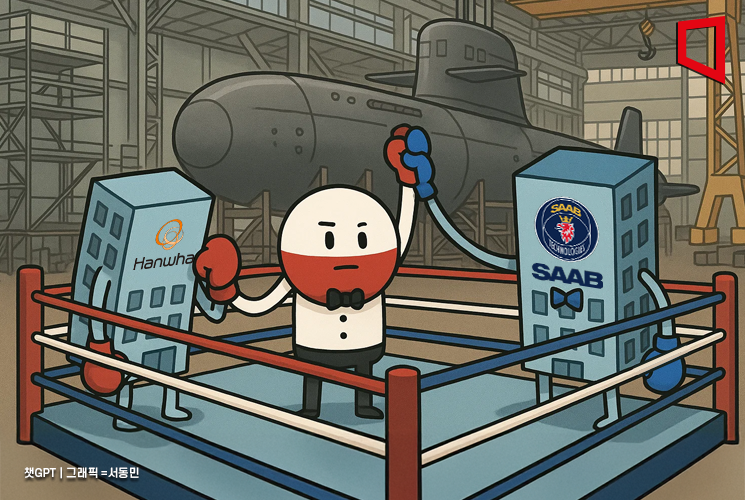 폴란드 8조원 잠수함 사업, 한화 대신 스웨덴 '사브' 택했다(종합)