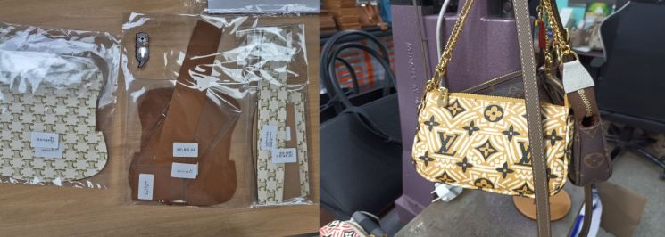 짝퉁도 DIY 시대?…명품 가방·지갑 '조립키트' 주의보