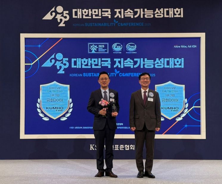 금호타이어, 지속가능성지수 '타이어 부문' 1위