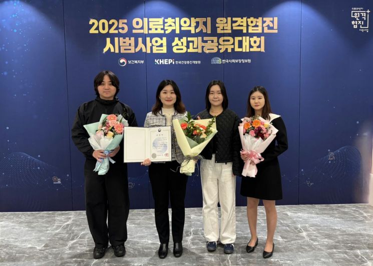 영덕군, 의료 취약지 원격 협진 사업 보건복지부장관상 수상. 영덕군 제공