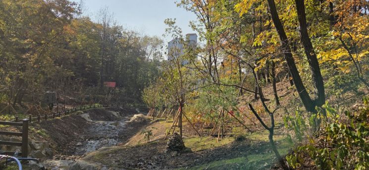 용인시, 죽전동 대지산자락에 2.1만㎡ 도시숲 준공