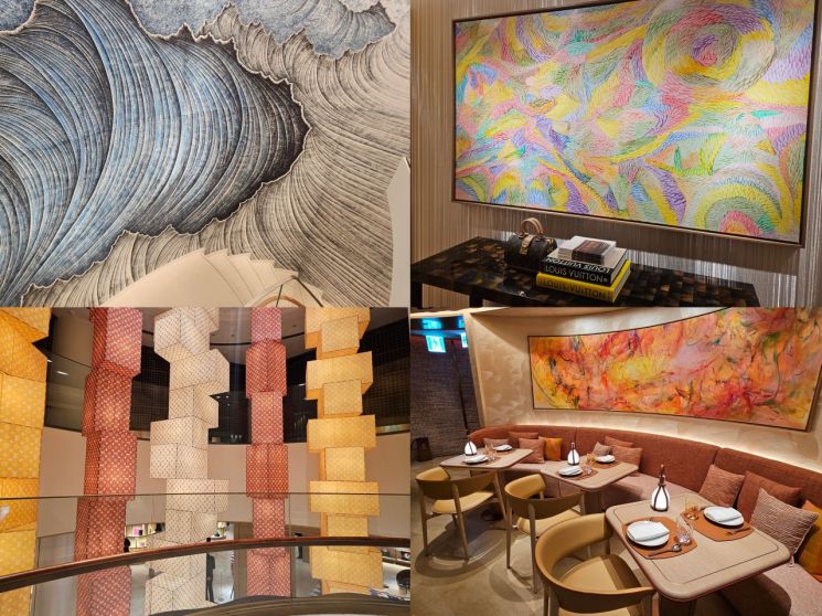 [Luxury World] A 10 Million Won Luxury Bag Tunnel... The World's Largest 'Louis Vuitton' Experiential Space