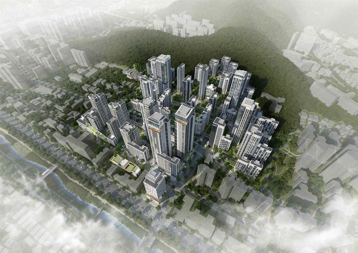 서울 은평구 증산4구역 도심 공공주택 복합사업 조감도. 한국토지주택공사.