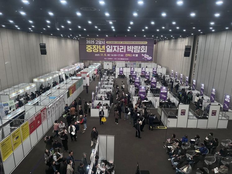 2025 고양시 중장년 일자리 박람회. 고양특례시 제공