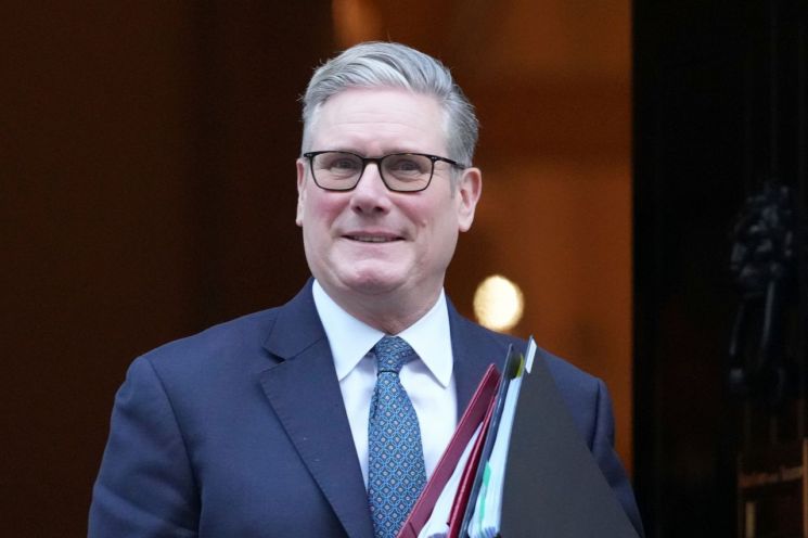 키어 스타머 영국 총리의 모습. AP연합뉴스