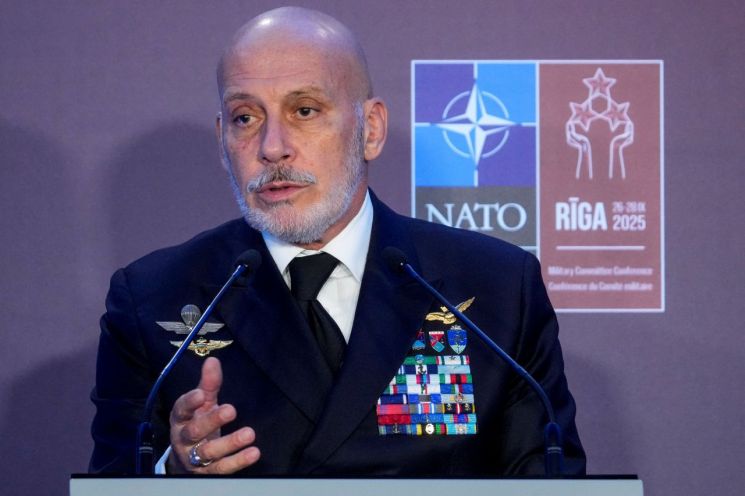 주세페 카보 드라고네 나토 군사위원장. 로이터연합뉴스