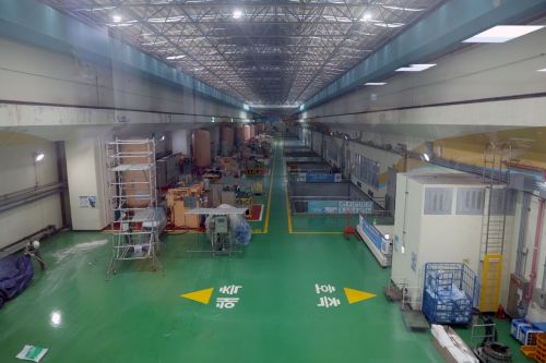 경기 안산 단원구에 있는 시화조력발전소의 내부 모습. 한국수자원공사